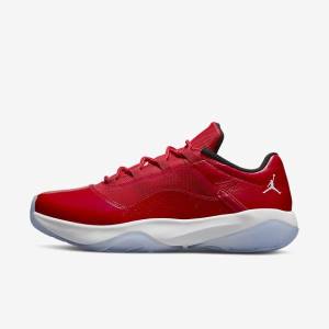 Nike Air Jordan 11 CMFT Low Jordan Schuhe Herren Rot Schwarz Weiß | NK804TGA