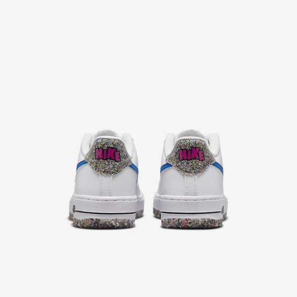 Nike Air Force 1 LV8 Older Sneakers Kinder Weiß Mintfarben Rosa Hellblau | NK549XQG