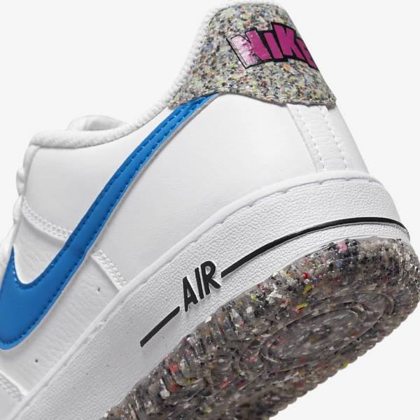 Nike Air Force 1 LV8 Older Sneakers Kinder Weiß Mintfarben Rosa Hellblau | NK549XQG