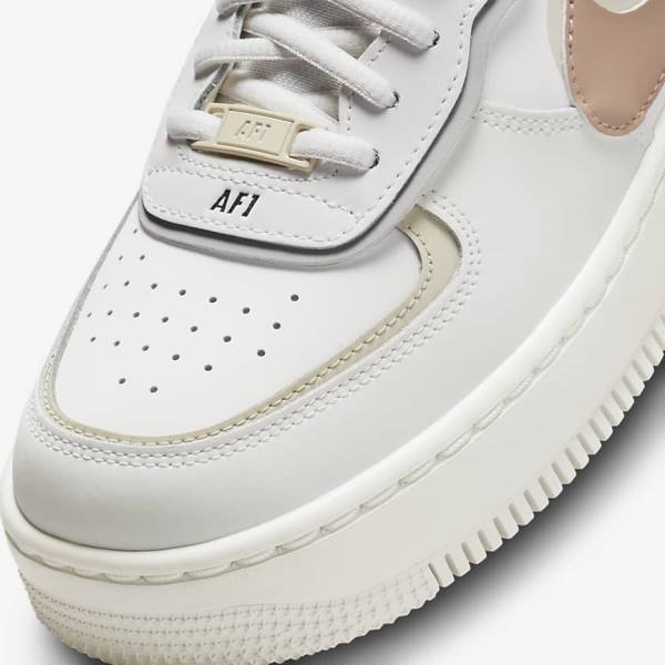 Nike Air Force 1 Shadow Sneakers Damen Khaki | NK648DKY