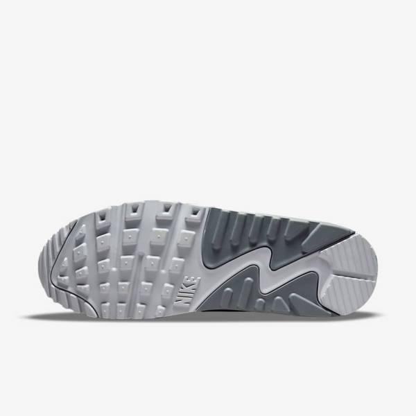 Nike Air Max 90 Sneakers Herren Grau Weiß | NK894PYH