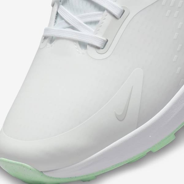 Nike Infinity Pro 2 Golfschuhe Herren Weiß Türkis Mintfarben | NK602WFP