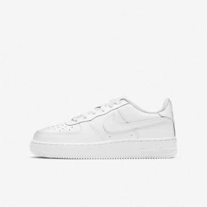 Nike Air Force 1 LE Older Sneakers Kinder Weiß | NK503YJG