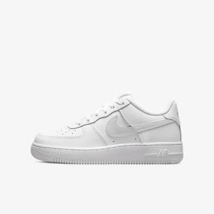Nike Air Force 1 Older Sneakers Kinder Weiß | NK297GJS