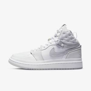 Nike Air Jordan 1 Acclimate Jordan Schuhe Damen Weiß Grau | NK569YKI