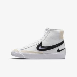 Nike Blazer Older Sneakers Kinder Weiß Schwarz | NK704IVL