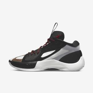 Nike Jordan Zoom Separate Jordan Schuhe Herren Schwarz Weiß Blau Grau Rot | NK625RWN