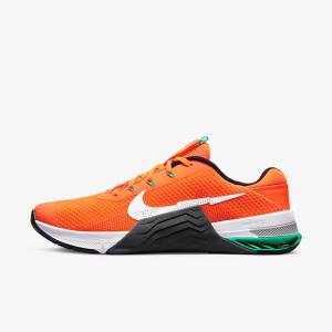 Nike Metcon 7 Sportschuhe Damen Orange | NK590DPJ